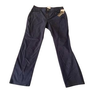 NWT Kim Rogers Navy Pants